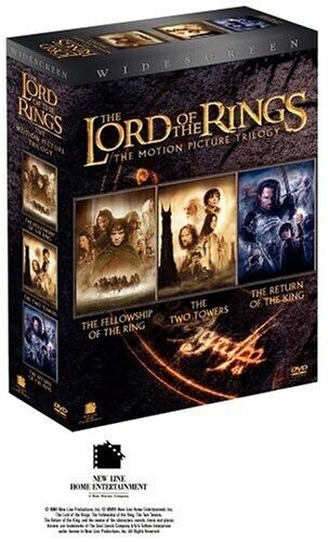 Lord of the Rings-Motion Picture Trilogy (DVD) Widescreen. No Digital Downloads