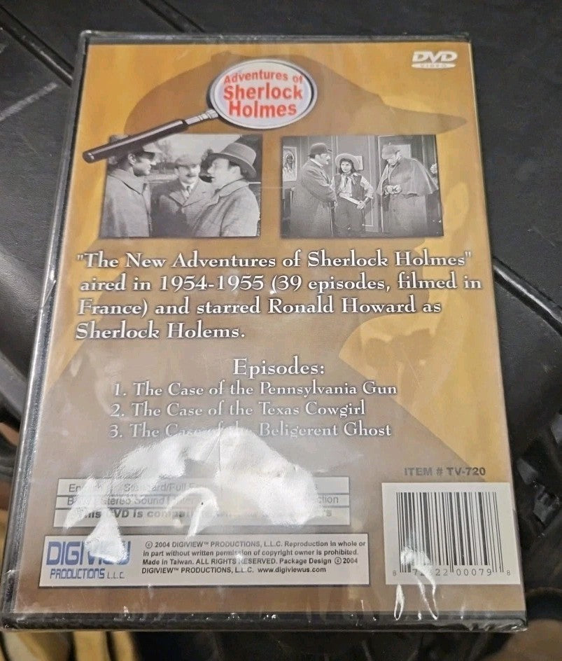 The Adventures of Sherlock Holmes - Vol. 2 (DVD, 2006) Brand New Sealed