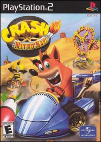 Crash Nitro Kart / Game (PS2) No Manual. Tested.