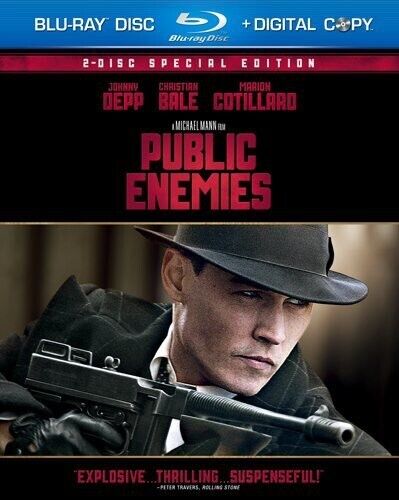 Public Enemies (Blu-ray, 2009) Tested. Artwork Damage