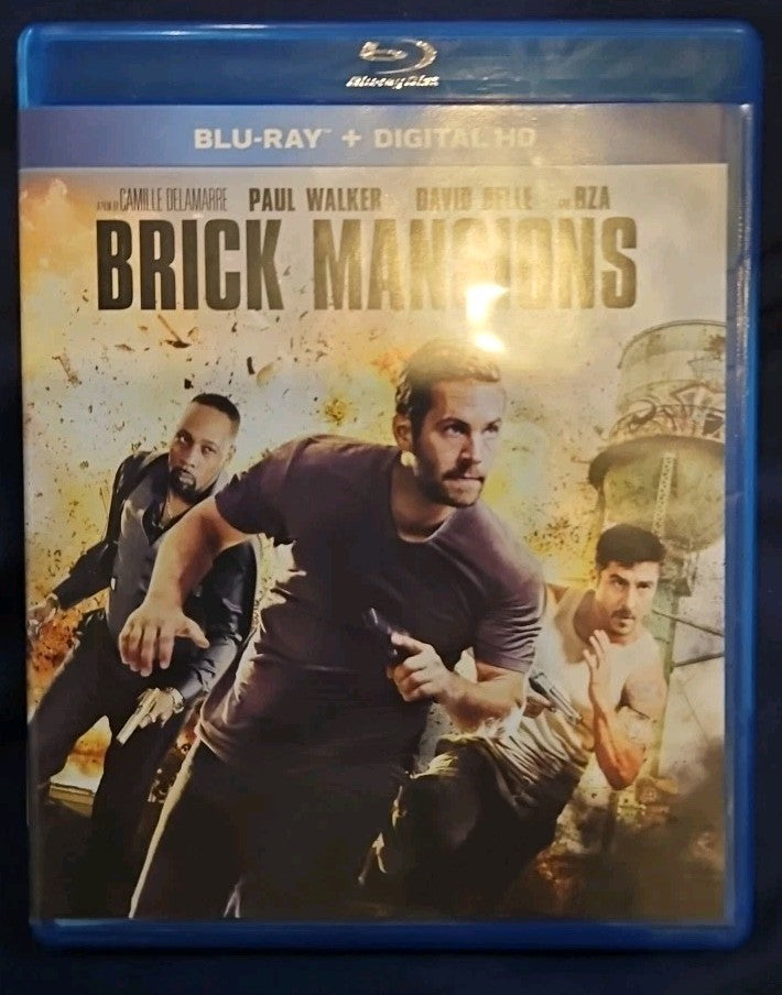 Brick Mansions (Blu-ray) Brand New Sealed. No Digital Download
