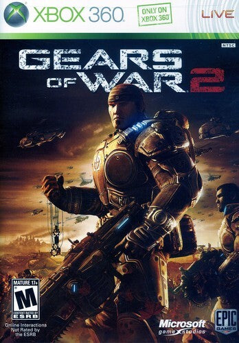Gears of War 2 - Microsoft Xbox 360. Tested. No Scratches. New Case. Resealed