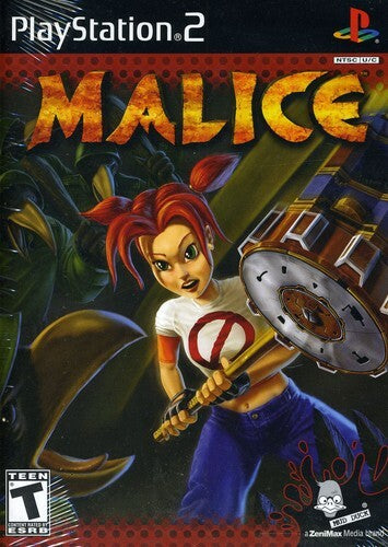 Malice (PS2) Tested. No Scratches. Blockbuster Case