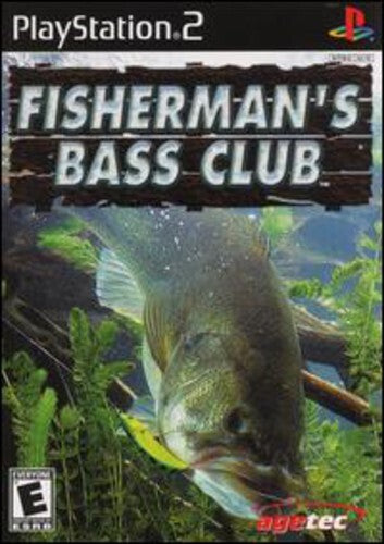 Fisherman's Bass Club - Sony PlayStation 2. Tested. Original Case. CIB