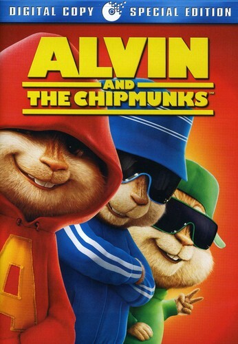 Alvin & the Chipmunks + Squeakquel (2- DVDs)  Tested. New Cases. Resealed