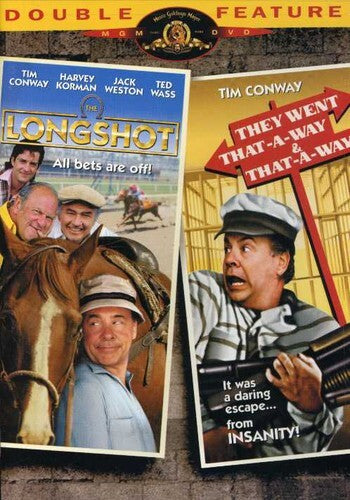 The Longshot / They Went That-A-Way & That-A-Way (DVD, 1978) Sealed