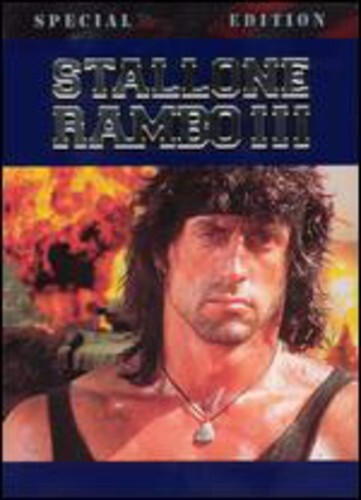 Rambo 3 (1988) (DVD, 1988) Slim Case. Cropped Artwork. Tested.