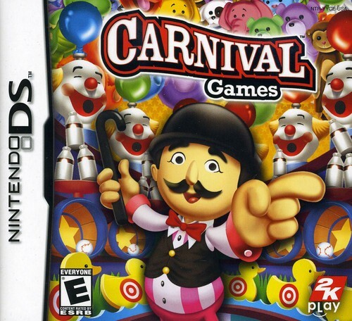 Carnival Games - Nintendo DS. No Game. Case + Artwork + Manual ONLY