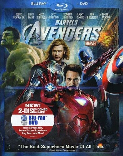 The Avengers (Blu-ray, 2012) New. No Digital Download