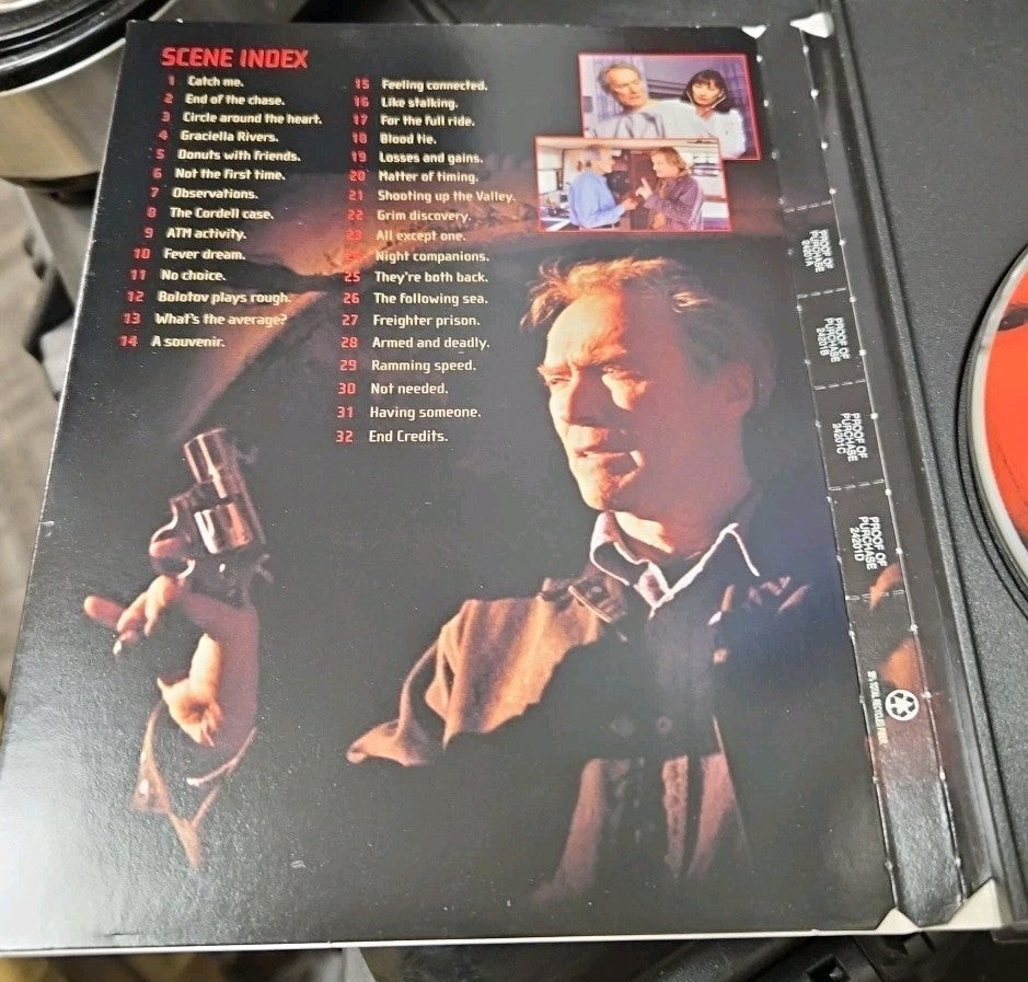 Blood Work (DVD, 2002, Widescreen) Tested. No Scratches.