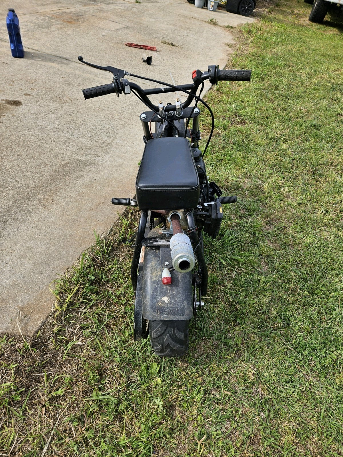 Coleman CT100U Minibike with 98CC Motor, Front Shocks,  Runs Fast, Rear Exhaust