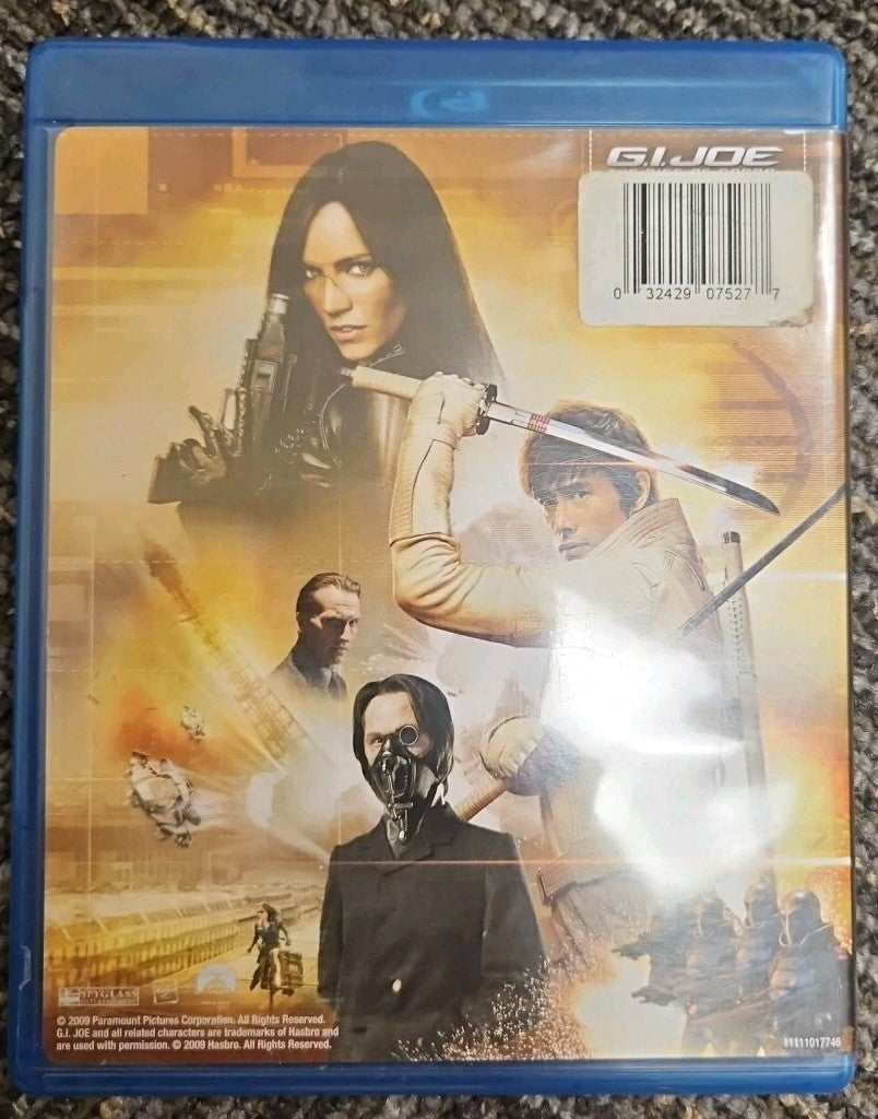G.I. Joe: the Rise of Cobra (Blu-ray) No Digital Download. Sealed