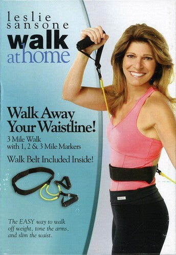 Walk Away the Waistline (DVD, Only) Damaged Artwork. Tested. New Case