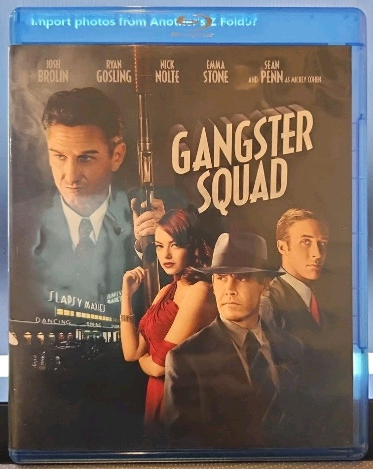 Gangster Squad (Blu-Ray + DVD) Brand New Sealed. No Digital Download