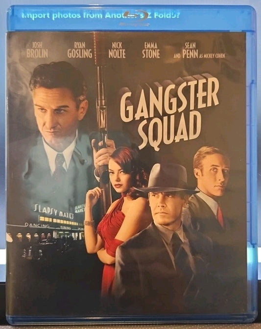 Gangster Squad (Blu-Ray + DVD) Brand New Sealed. No Digital Download