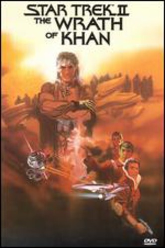 Star Trek II: The Wrath of Khan (DVD, 1982) Slim Case. Cropped Artwork. Tested