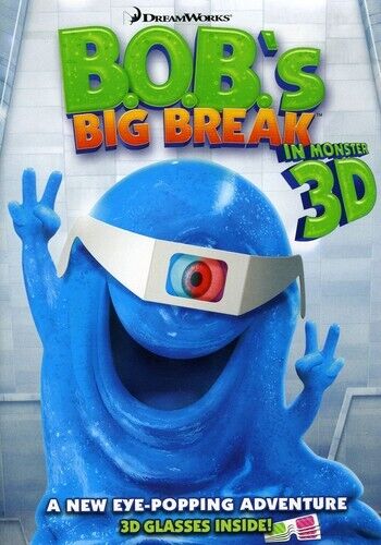 B.O.B.'s Big Break 3D (DVD, 2009)