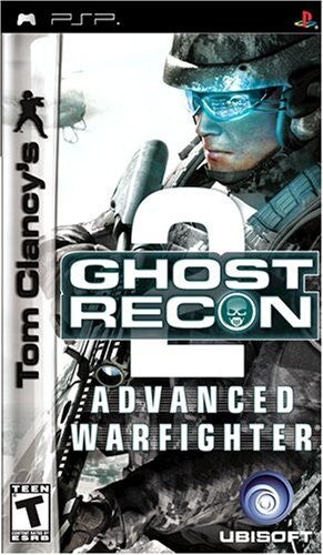 Ghost Recon Advanced Warfighter 2 (PSP UMD)  Case, Box Art & Manual. No Game