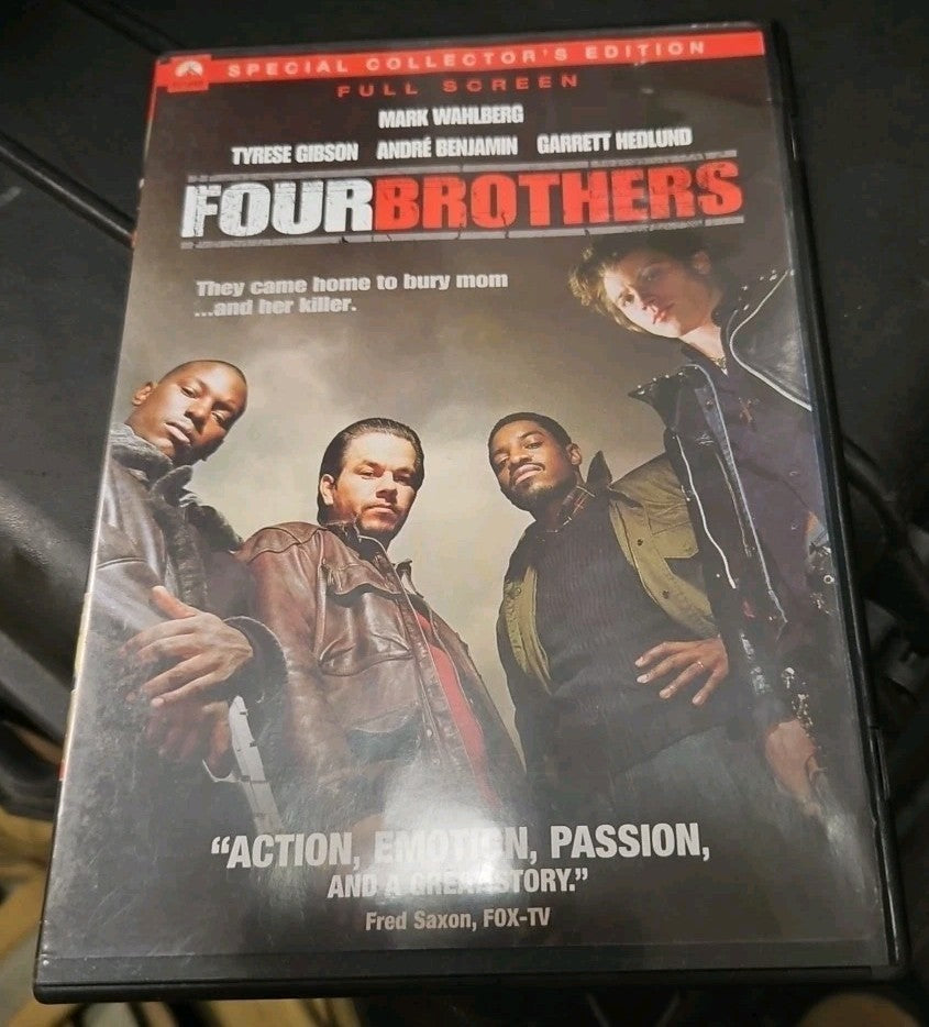 Four Brothers (DVD, 2005, Full Screen) Brand New Sealed