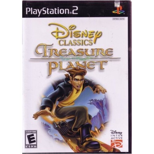 Treasure Planet Disney Classic - PS2. Tested. No Scratches. Damaged Artwork. 