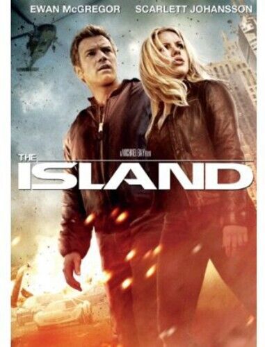 The Island (DVD, 2005) Tested. New Case. Resealed