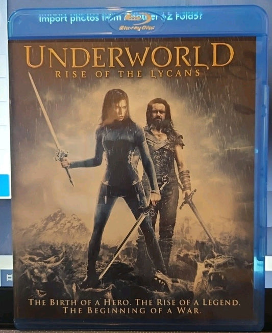 Underworld: Rise of the Lycans (Blu-ray) Brand New. No Digital Download