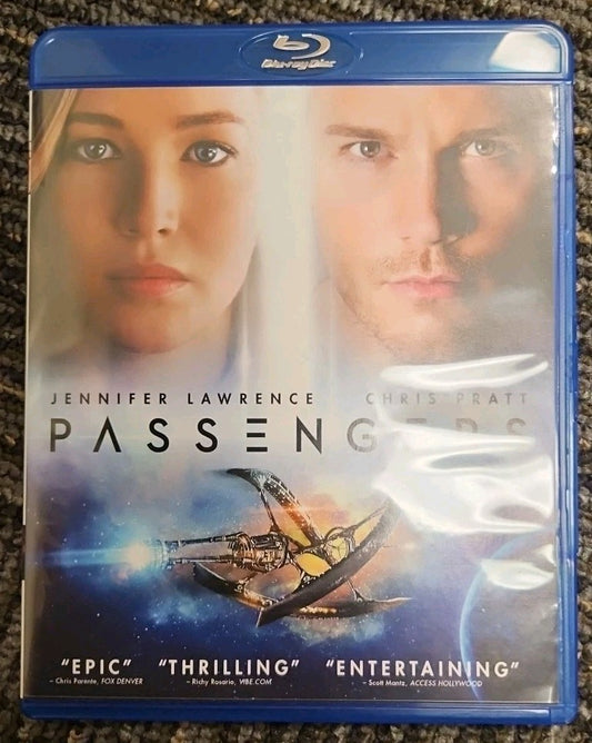 Passengers (Blu-ray, 2016) Brand New Sealed. No Digital Download