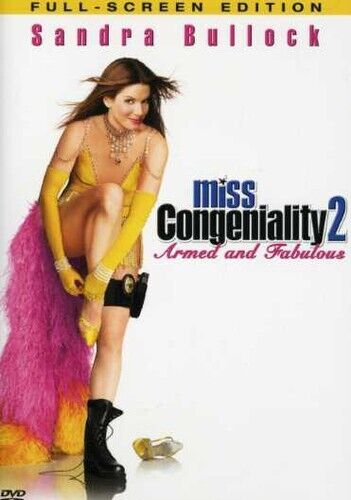 Miss Congeniality 2: Armed and Fabulous (DVD, Full Screen) Sealed