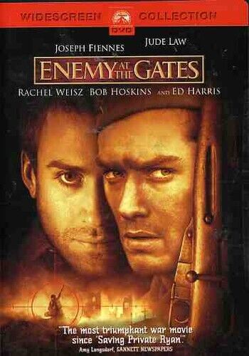 Enemy at the Gates (DVD, 2001) Artwork Rough.  Tested. No Scratches. New Case