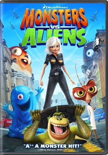 Monsters Vs. Aliens (DVD, 2009) Sealed