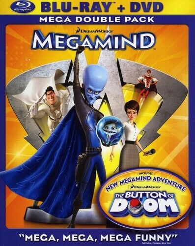 Megamind (Blu-ray, 2010) Sealed. No Digital Download