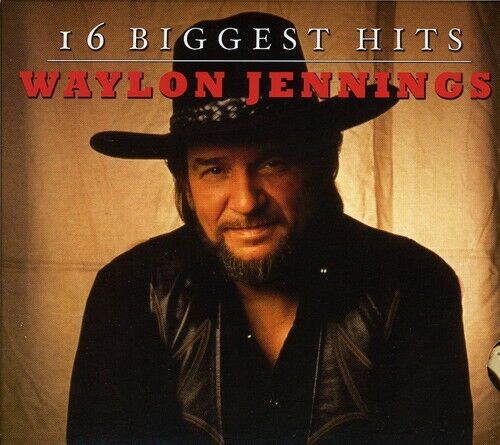 16 Biggest Hits by Waylon Jennings (CD, 2009) Tested. No Scratches