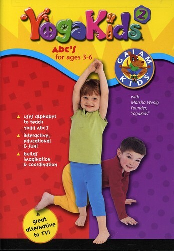Gaiam Kids: Yogakids 2 (3-6) Abcs (DVD, 2004)