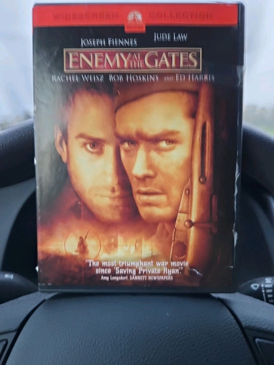 Enemy at the Gates (DVD, 2001) Artwork Rough.  Tested. No Scratches. New Case