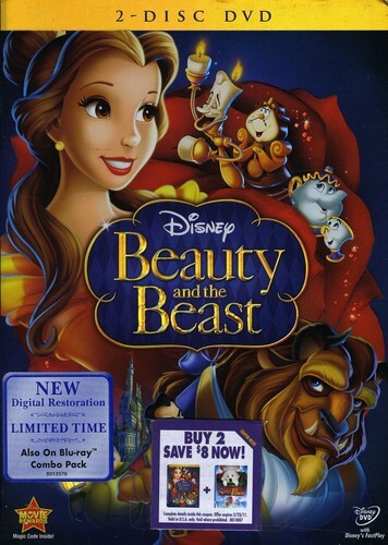 Beauty & the Beast (DVD, 1991) New Sealed