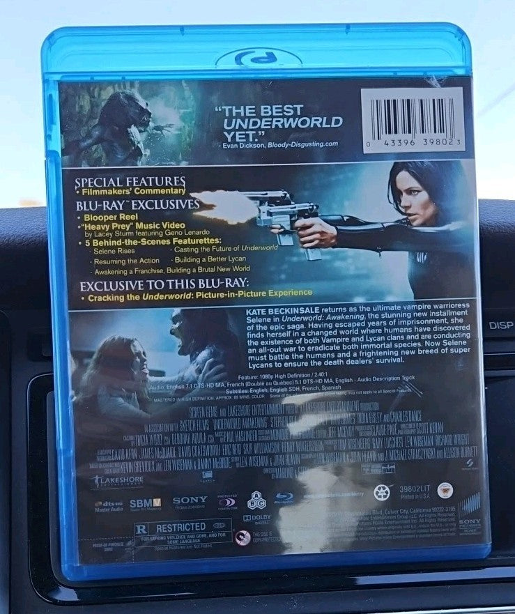 Underworld: Awakening (Blu-ray, 2012) Brand new sealed.