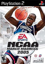 NCAA March Madness 2005 (PS2) No Game. Case. Artwork. Manual ONLY)
