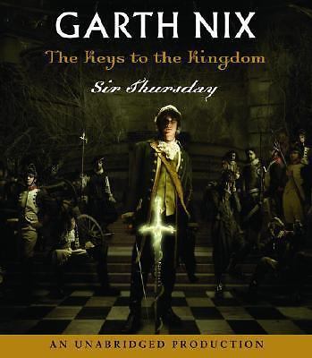  Sir Thursday by Garth Nix (2010 7-CD Audiobook) Tested. No Scratches.