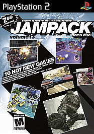 Jampack Vol. 13 RP-M Rating (PS2) Minor Insert Wear. Tested. No Scratches.