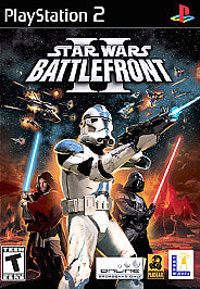 Star Wars: Battlefront II (PS2) Gamestop Cover. Mint. Tested.