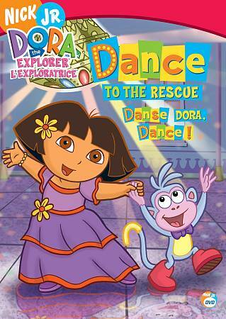 Dora the Explorer - Dance to the Rescue (DVD) Tested. No Scratches. New Case