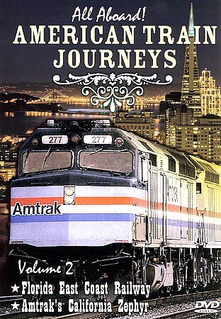 All Aboard - American Train Journeys Vol 2 (DVD, 2007) Sealed