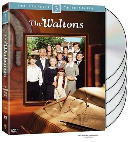 Waltons: Season 3 (DVD) Tested. Missing Disc 4
