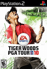 Tiger Woods PGA Tour 10 (PS2) Original Case + Manual + Tested Disc. See Pics