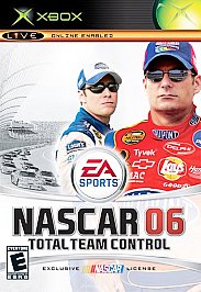 NASCAR 06: Total Team Control (Microsoft Xbox, 2005) Tested. No Scratches