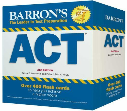Barron's Test Prep Ser.: Barron's ACT Flash Cards : 410 Flash Cards to Help You