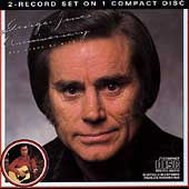 Anniversary: Ten Years of Hits by George Jones (CD) Tested. Disc Only