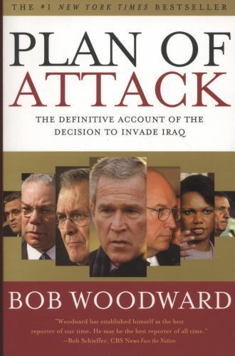 Plan of Attack by Bob Woodward (2004, Trade Paperback)