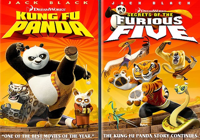 Kung Fu Panda/ Secrets of the Furious Five/ Secrets of the Master (DVD) sealed