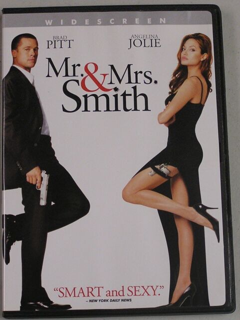 Mr. and Mrs. Smith (DVD, 2005) New Sealed